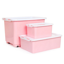 Fashionable Colorful Plastic Storage Container for Household Storage